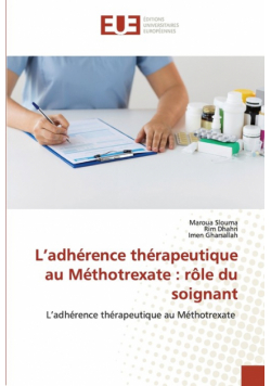 L'adhérence thérapeutique au Méthotrexate