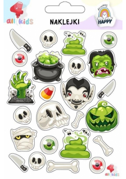 Naklejki dla dzieci Halloween 1