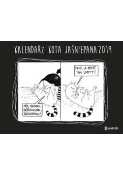 Kalendarz 2019 Biurkowy - Kota Jaśniepana