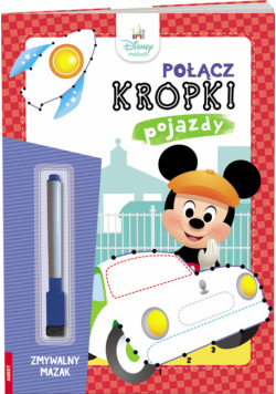 Disney Maluch Połącz kropki Pojazdy