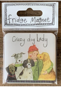 Magnes FM220 Crazy Dog Lady Psiara