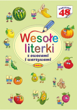 Wesołe literki z owocami i warzywami