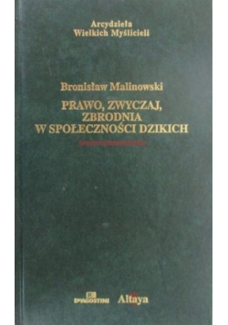 Prawo  zwyczaj  zbrodnia w społeczności dzikich