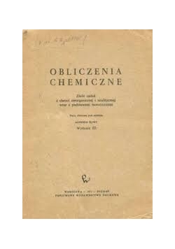 Obliczenia chemiczne