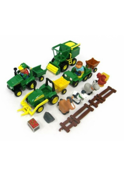 John Deere zestaw farmerski wielki