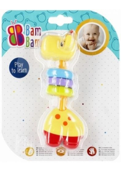 Grzechotka żyrafka BAM BAM