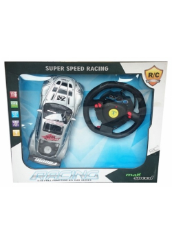 Auto zdalnie sterowane Speed Racing 1:18 srebrne