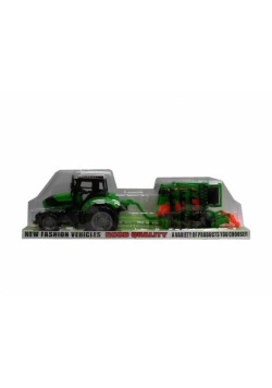 Traktor z maszyną rolniczą 51 cm.