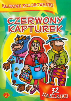 Bajkowe kolorowanki Czerwony Kapturek