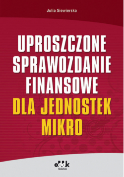 Uproszczone sprawozdanie finansowe dla jednostek mikro