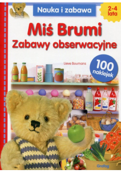 Miś Brumi Zabawy obserwacyjne Nauka i zabawa