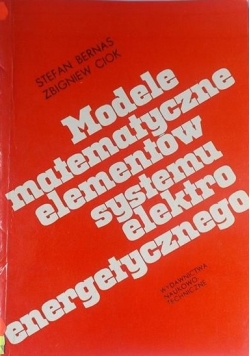Modele matematyczne elementów systemu elektroenergetycznego