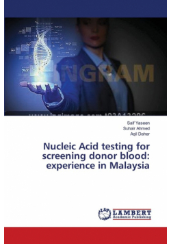 Nucleic Acid testing for screening donor blood
