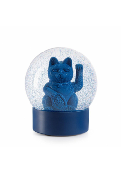 Kula śnieżna - Lucky Cat ciemny niebieski