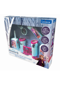 Zestaw przygodowy Frozen z krótkofalówkami, lornetką i kompasem RPTW12FZ