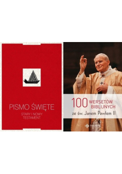 Pismo Święte Stary i Nowy Testament / 100 wersetów biblijnych