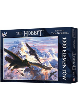 Puzzle Hobbit: Bilbo i orły 1000