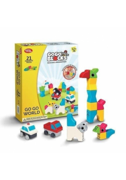 Klocki magnetyczne GO GO 21el