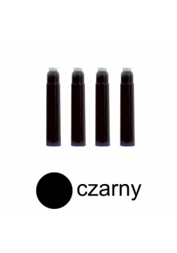 Naboje do piór czarne 100 sztuk