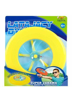 Latający dysk świecący frisbee