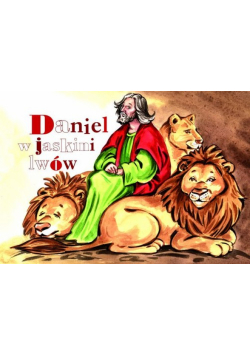 Daniel w jaskini lwów - malowanka dla dzieci