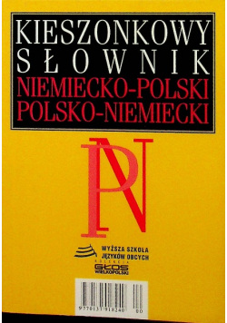 Kieszonkowy słownik niemiecko polski polsko niemiecki