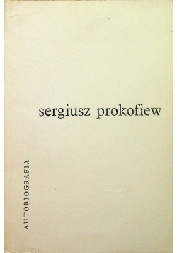 Prokofiew Autobiografia