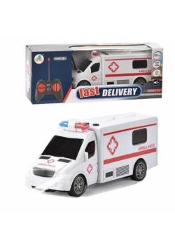 Ambulans R/C + ładowarka + św/dź