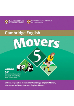 Cambridge Young Learners English Tests Movers 5 Audio CD