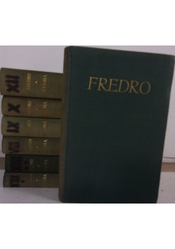 Dzieła wybrane A. Fredry - zestaw 7 książek
