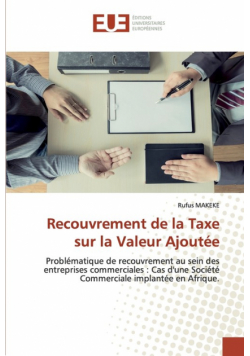 Recouvrement de la Taxe sur la Valeur Ajoutée