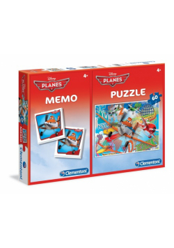 Puzzle Samoloty 60 + Memo