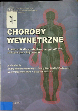 Choroby wewnętrzne Podręcznik dla studentów pielęgniarstwa położnictwa i fizjoterapii
