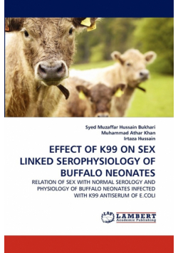 Effect Of K99 On Sex Linked Serophysiology Of Buffalo Neonates