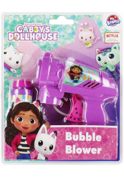 Pistolet bańki mydlane Koci Domek Gabi My Bubble 60ml