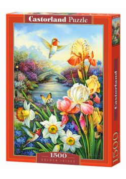 Puzzle 1500 Golden Irises