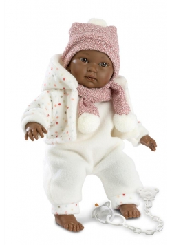 Bobas 30005 płaczący Cuquina mulatka 30 cm