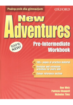 New Adventures Pre-intermediate Workbook