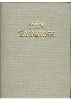 Pan Tadeusz Miniatura
