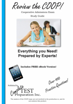 Review the COOP! Cooperative Admissions Exam Study Guide and Practice Test Questions