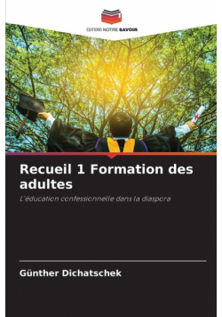 Recueil 1 Formation des adultes