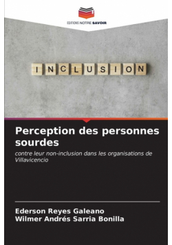 Perception des personnes sourdes