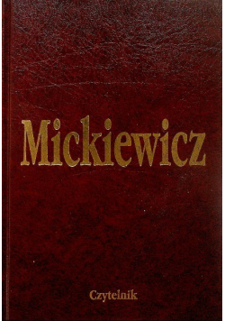 Mickiewicz Dzieła Tom III Dramaty