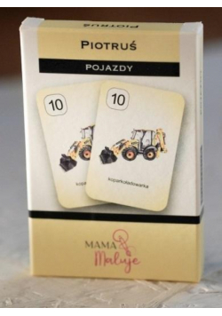 Karty Piotruś - Pojazdy