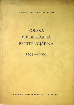Polska bibliografia penitencjarna