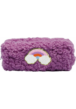Piórnik Teddy fioletowy