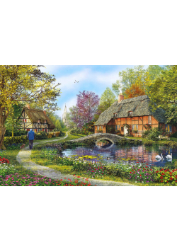 Puzzle Wiejska chatka 5000