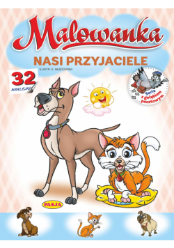 Nasi przyjaciele. Malowanka