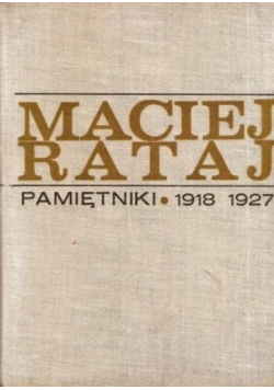 Pamiętniki 1918 - 1927
