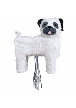 Piniata mops papier 34x37x14cm